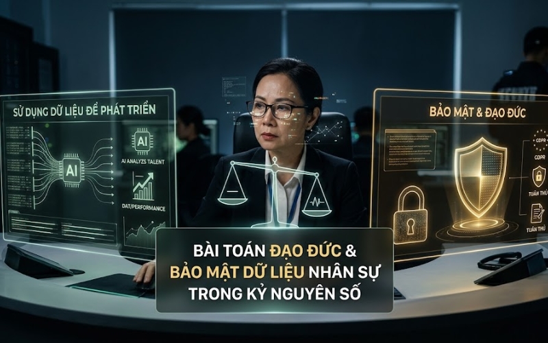 Bài toán đạo đức và bảo mật dữ liệu nhân sự trong kỷ nguyên số