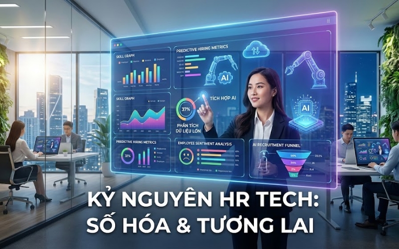 Kỷ nguyên HR Tech: Tại sao AI là yếu tố sống còn cho doanh nghiệp