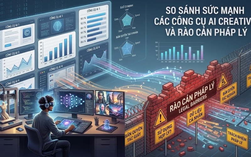 So sánh sức mạnh các công cụ AI Creative hàng đầu hiện nay