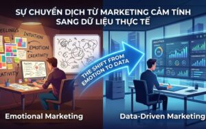 Sự chuyển dịch từ Marketing cảm tính sang dữ liệu thực tế