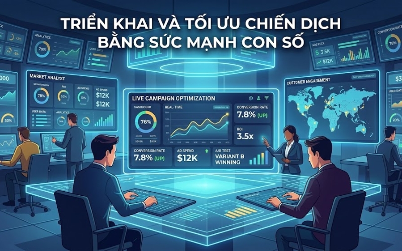 Triển khai và tối ưu chiến dịch bằng sức mạnh con số