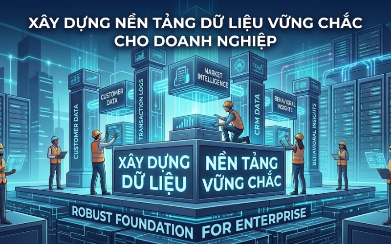 Xây dựng nền tảng dữ liệu vững chắc cho doanh nghiệp